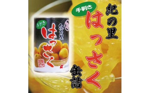 和歌山産手剥き八朔缶詰450g×8缶入り★2024年5月～順次発送【TM14】