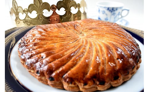 大き目6号！ガレット・デ・ロワ with 峠プレミアム「玄」～ナッツ・ドライフルーツの蜂蜜漬 【SW93】