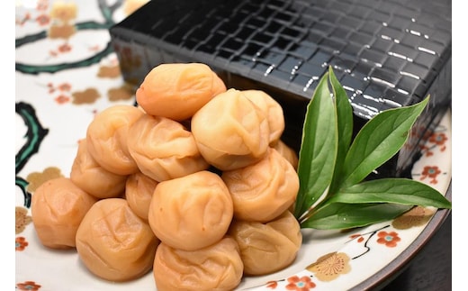 高級南高梅はちみつ梅・しそ漬梅計800g入 紀州塗箱 網代模様仕上 【SW84】