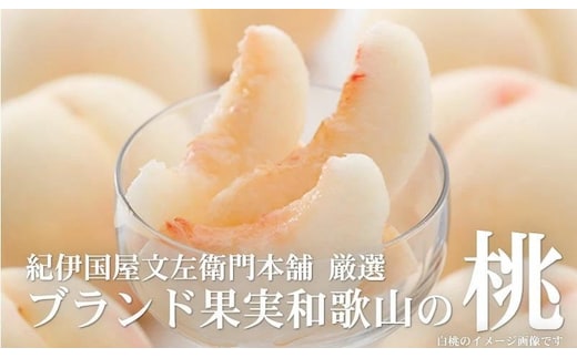 和歌山の桃 秀品 約3.8～4kg(サイズ・品種おまかせ) 和歌山県産 もも 桃 モモ 果物 フルーツ 産地直送 紀伊国屋文左衛門本舗【TC1】