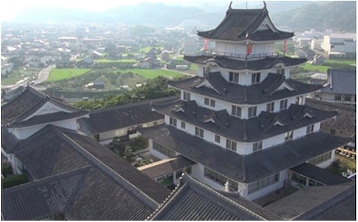 Q6004_湯浅温泉 湯浅城 B会席（2名様ペア）1泊2食プラン