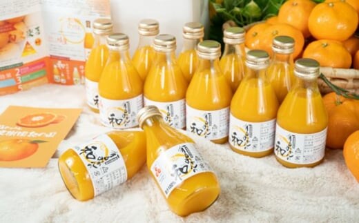 ZY6104n_果樹園紀の国 有田みかんの和 180ml 12本入