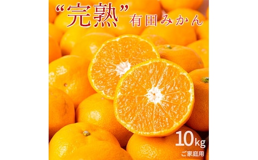 BG6112n_【完熟濃厚】完熟 有田みかん 10kg 【訳あり 家庭用】