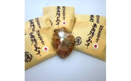 A6011n_紀州 金山寺みそ 232g×6個 セット 家庭用 簡易包装【金山寺みそ 径山寺味噌 おかず味噌 国産】