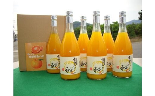 有田みかんの和α ７２０ｍｌ×６本入