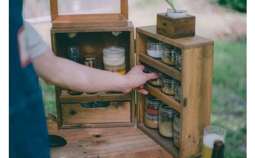 ホームからキャンプまでスパイスボックス】アウトドア用（SIL CAMP）