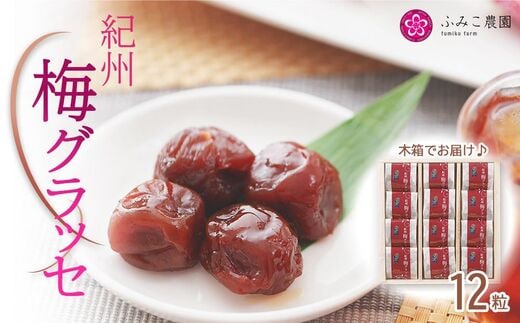 梅グラッセ 12粒