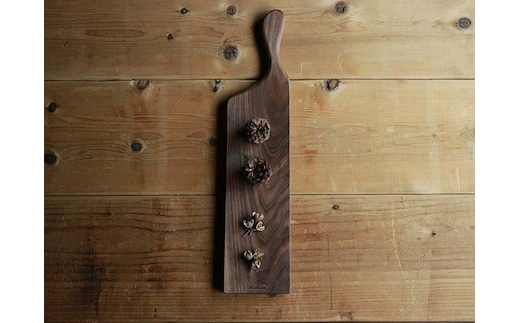 ブラックウォルナットのカッティングボード ロング