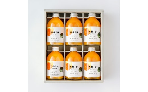 nalu juice 有田みかん 250ml × 6本 セット 鳴川農園