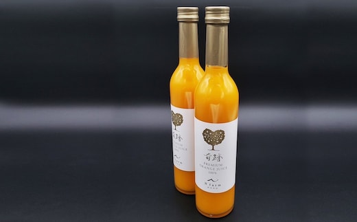 Nファーム 奇跡の有田みかんジュース 500ml × 2本 化粧箱入り