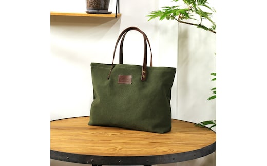 帆布トートバッグ【グリーン】