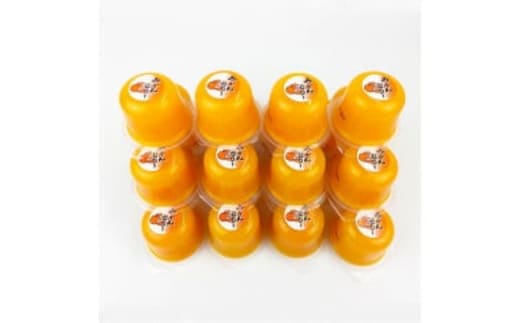 『美浜町』 果肉果汁たっぷり有田濃厚みかんゼリー24個入 〇｜みかん フルーツ 柑橘 果物 果実 おやつ デザート みかんゼリー フルーツゼリー 国産 産地直送 美浜町