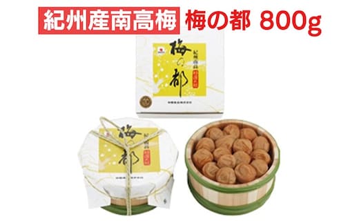 紀州産南高梅 梅の都 800g