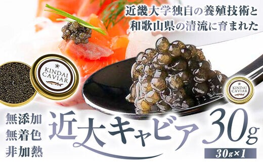 近大キャビア30ｇ ｜チョウザメ 珍味 魚卵 無着色-