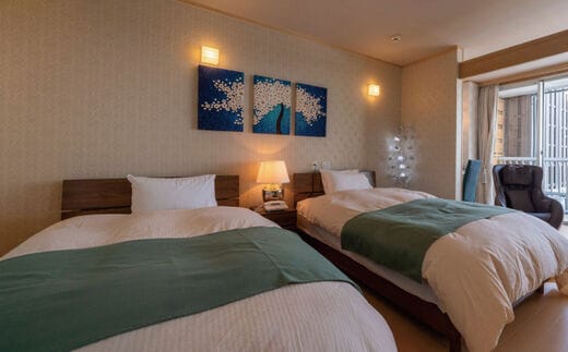 ホテルベルヴェデーレ1泊2食付【ペアご宿泊プラン】華兆 露天風呂付特別和洋室 / 宿泊券 宿泊チケット 一泊二日 和歌山 紀南 南紀 食事付き 観光 バイキング 会席【iki107】 