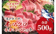 本マグロ（養殖）トロ＆赤身セット 500g【年末発送！お正月に（12/25～12/30発送）】 / 中トロ 中とろ まぐろ マグロ 鮪 刺身赤身 柵 年内配送 年内発送 お正月 正月 within2025【nks110D-sg】