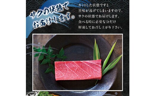 本マグロ（養殖）トロ＆赤身セット 500g 【4月発送】 高級 クロマグロ