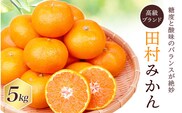 高級ブランド 田村みかん 5kg【先行予約】 ※2025年11月下旬頃～2026年1月下旬頃に順次発送(お届け日指定不可)【uot504A】