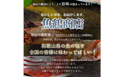 和歌山魚鶴仕込の甘口塩銀鮭切身4切&天然塩さばフィレ４枚（２切×２