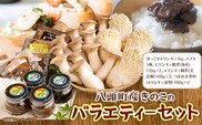 きのこ 八頭町産きのこのバラエティーセット《90日以内に出荷予定(土日祝除く)》 北村きのこ園 鳥取県 八頭町 エノキ えのき茸 エリンギ エリンギィ 佃煮 おつまみ セット 送料無料 ---yazu_ktk_6_3---