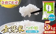 BG無洗米・金芽米つや姫 5kg×3ヵ月 定期便【毎月】計量カップ無し【令和7年産 時短 健康 特別栽培米 うまみ 甘み 栄養 おいしい 粒ぞろい ふっくら ビタミン ミネラル 島根県 安来市】【価格改定X】