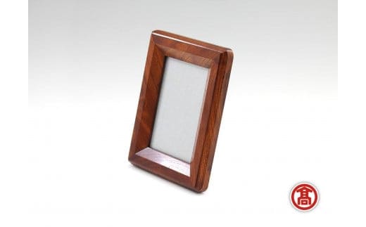 欅 はがき額 ［髙島屋選定品］【写真額 縦置き 横置き ケヤキ 額 民芸品 伝統 インテリア 雑貨 うるし仕上げ 木目 贈り物 ギフト お祝い 島根県 安来市】