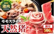 天然猪 江の川shishi 猪モモスライス 鍋用 500g （ 2～3人前 ） AI-5