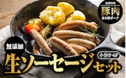 まる姫ポーク 無添加 生ソーセージセット 国産 豚ソーセージ ソーセージセット 野菜 無添加 焼き肉 冷凍 AK-5