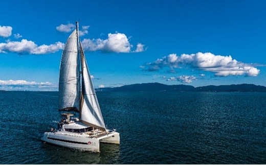 【 天然温泉 入浴 付き 】 貸切 ヨット クルーズ チケット 温泉 入浴 利用券 サンセット 温泉利用券 