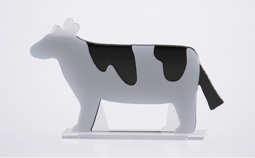  はざいくる アクリル 干支 うし 置物 インテリア 雑貨 