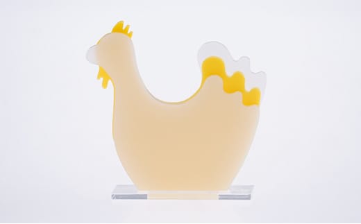  はざいくる アクリル 干支 とり 置物 インテリア 雑貨 