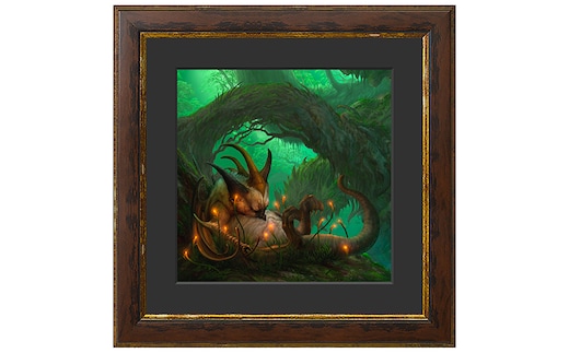 内尾和正 イラスト 『翔刻』 絵画 インテリア 