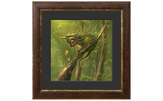 内尾和正 イラスト 『篭杜木』 絵画 インテリア 