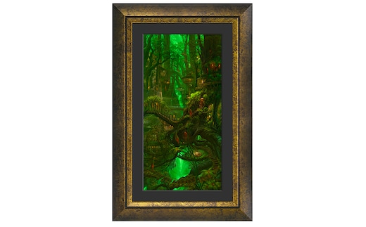 内尾和正 イラスト 『燐光回廊』 絵画 インテリア 