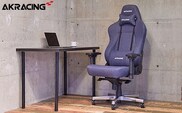 AKRacing Premium Denim（ヘッドレスト・ランバーサポート付き）エーケーレーシング ゲーミングチェア 2台セット