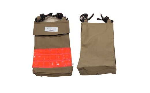 【一点物】高梁市消防本部 消防服リメイクポシェット