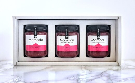 Momodu いちご ジャム ギフト 3瓶 セット 苺 イチゴ 加工食品 