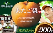梨 あたご梨 1玉 約900g 贈答箱入り 石原果樹園《2026年11月中旬-12月下旬頃出荷》岡山県 浅口市 フルーツ 果物 ギフト 贈り物 国産 岡山県産 送料無料---124_3322_11b12c_25_10000_900g---
