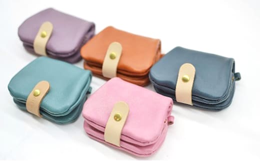 革工房Manly コインケースα カルメンコーラルピンク ファッション ファッション小物 財布 