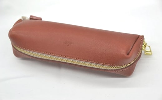 革工房Manly トレイになるペンケース バーミリオン ファッション アクセサリー ファッション小物 