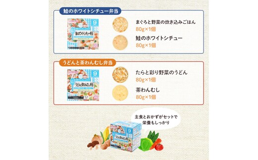 9月30日受付終了】和光堂 栄養マルシェ 5種6個 詰合せ（9か月頃
