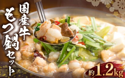 国産牛 もつ鍋 セット (約600g×2箱) 計約1.2kg / 6種の部位 小腸 ギアラ 盲腸 直腸 ハツ シマチョウ 醤油もつ鍋 モツ鍋 鍋 鍋セット モツ もつ 牛もつ 牛モツ ホルモン 牛ホルモン 醤油 スープ付き 国産牛肉 牛肉 肉 お肉 グルメ 岡山県 美咲町 冷凍