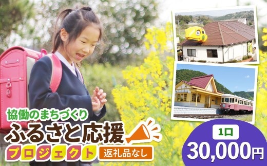 【返礼品なし】美咲町 協働のまちづくり ふるさと応援プロジェクト 30000円