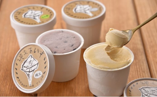 縄文あいす 20個 セット アイス アイスクリーム 広島 安芸高田市