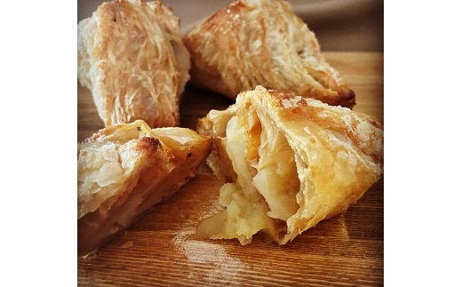 アップルパイ６個詰め合わせ（シナモン入り３個・シナモンなし３個）