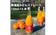勝浦産みかんストレート 720ml×6本