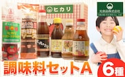 有機 調味料セット A 6種 光食品 株式会社 《30日以内出荷予定(土日祝除く)》 調味料 無添加 調味料 中華 バラエティーセット 中農ソース 濃厚ソース お好みソース ケチャップ ドレッシング 徳島県 上板町 st-p---tsk_hkrsk48_30d_24_9500_6p---