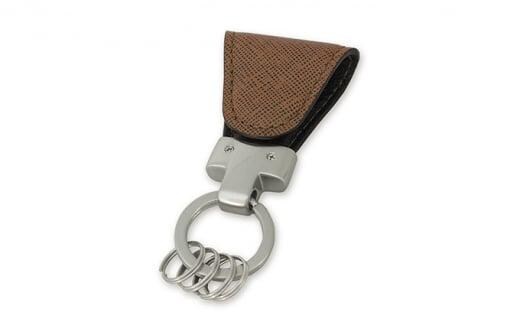 【革製品 キーリング】「Key Clip（キークリップ）」～カカオ～ キーホルダー キーケース