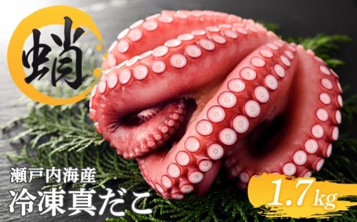 冷凍真だこ 約1.7kg 海鮮 海産物 お取り寄せ 人気 蛸 たこ マダコ 真ダコ タコ冷凍 クール 生 刺身 漁師 瀬戸内海 活たこ 素潜り タコつぼ 歯ごたえ 解凍 お刺身 瀬戸内 瀬戸内海沖 瀬戸内海 香川県 丸亀市