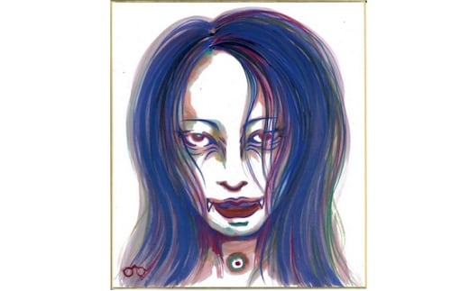 【 小豆島 】妖怪画家による妖怪風似顔絵（1人） チケット イラスト オリジナル 絵 似顔絵 妖怪 香川 香川県 土庄 土庄町